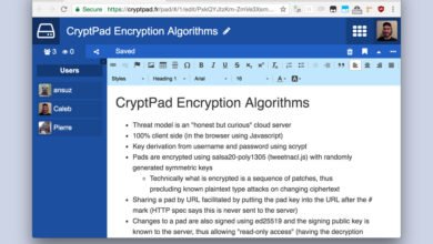 Photo of CryptPad: una alternativa a Google Docs open source y cifrada