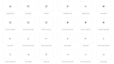 Photo of Esta bonita colección de más de 200 iconos minimalista SVG "hechos a mano" tiene licencia libre