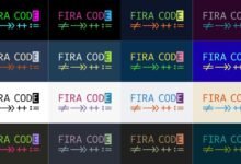 Photo of Fira Code, Iosevka, Hasklig: tipografías monoespaciadas con ligaduras para escribir código (libres y gratuitas)
