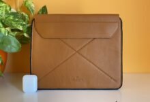 Photo of Magnetic Envelope Sleeve de Harber para iPad, una funda para llevarlo con estilo