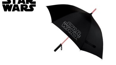 Photo of Este paraguas de Star Wars con luz aúna lo friki con lo práctico y hoy está rebajadísimo: llévatelo por 17,49 euros