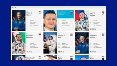 Photo of Esta web es una completísima base de datos sobre los astronautas y sus misiones