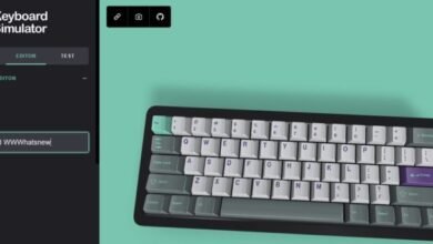 Photo of Keyboard Simulator, una web en la que podrás diseñar diferentes teclados mecánicos