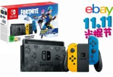 Photo of Por el 11 del 11 tienes en eBay la Edición Especial Fortnite de la Nintendo Switch más barata que en ninguna otra tienda: 299,95 euros