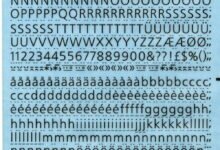 Photo of Una base de datos que busca recuperar y documentar las tipografías de transferencia en seco de Letraset