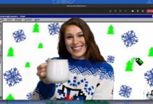 Photo of Microsoft lanza fondos gratuitos para Skype y MS Teams en homenaje a Paint (y suéteres navideños feos)