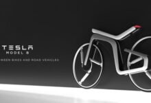 Photo of Una bicicleta eléctrica con diseño inspirado en Tesla
