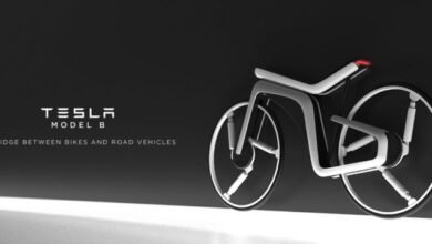Photo of Una bicicleta eléctrica con diseño inspirado en Tesla