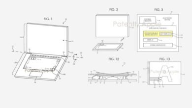 Photo of Una nueva tecnología patentada por Apple para poner una pequeña pantalla en cada tecla del teclado