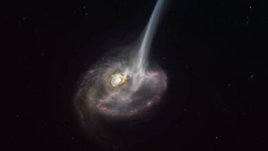 Photo of Astrónomos encuentran que las grandes galaxias le roban material a las pequeñas para la formación de estrellas