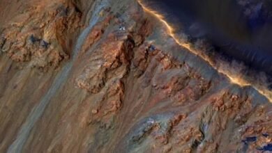 Photo of Marte registra deslizamientos de tierra y un estudio sugiere que se genera por hielo derretido