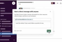 Photo of Slack ya permite el envío de Mensajes Directos a miembros de otras compañías