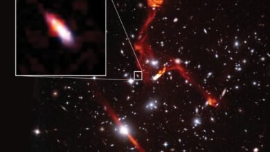 Photo of Astrónomos detectan un objeto emisor de ondas de radio en una galaxia a ocho mil millones de años luz