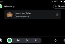 Photo of Novedades en Android Auto: enviar mensajes con WhatsApp fácilmente, modo noche manual y más