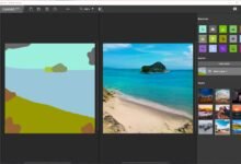 Photo of Nvidia Canvas es la nueva app que puede convertir cualquier boceto en una imagen muy realista