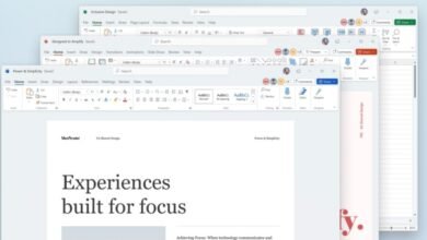 Photo of Microsoft muestra el nuevo Office rediseñado que dice adiós a los colores y apuesta por el blanco y gris