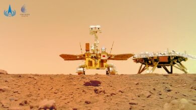 Photo of El rover chino Zhurong se pasa Internet con un espectacular selfie de familia en Marte