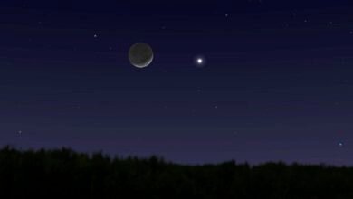 Photo of Este sábado 12 de junio la Luna hace conjunción con Venus y estos son los detalles para verlo desde cualquier parte de Chile