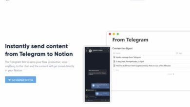 Photo of Para llevar contenidos desde Telegram a Notion de forma sencilla