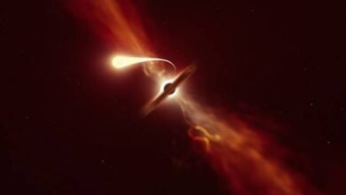 Photo of Por primera vez en la historia científicos detectan luz detrás de un agujero negro