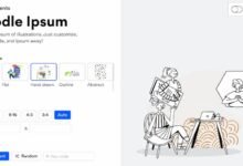 Photo of Doodle Ipsum es una especie de Lorem Ipsum para crear ilustraciones «de relleno» para pruebas de diseño