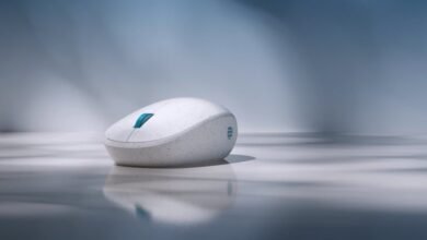 Photo of Así es el mouse de Microsoft creado con plástico reciclado de los océanos