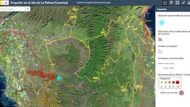 Photo of Mapa interactivo del volcán de La Palma, Islas Canarias