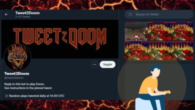 Photo of Ya puedes jugar a 'Doom' en Twitter mediante comandos de texto… o en una web, usando checkboxes a modo de píxeles