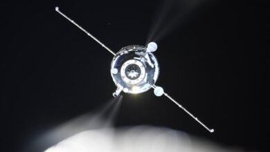 Photo of La cápsula de carga Progress MS-18 ya está en la Estación Espacial Internacional