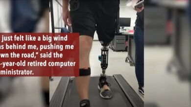 Photo of Un nuevo exoesqueleto con sensores para permitir caminar erguidas a las personas con pierna amputada