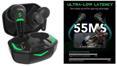 Photo of Black Shark Lucifer T1 Wireless Earbuds, auriculares gaming, con latencia ultrabaja, por 24 euros