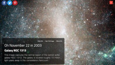Photo of La NASA te anima a consultar qué imagen astronómica vió el telescopio Hubble el día de tu cumpleaños