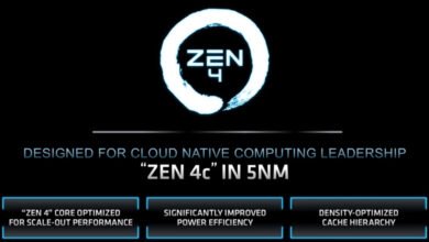 Photo of AMD detalla los EPYC Zen4: Genoa, Bergamo y 96/128 núcleos