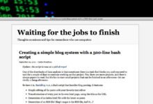 Photo of Bashblog, un simple script que te permite escribir y publicar blogs en modo texto desde la terminal de Linux