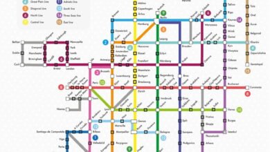 Photo of El Metro de Europa en un plano imaginario que conecta las ciudades más importantes