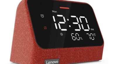 Photo of El nuevo reloj inteligente de Lenovo para la mesita de noche apuesta por Alexa