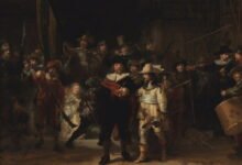 Photo of La última versión online del cuadro «La ronda de la noche» de Rembrandt tiene 717 gigapíxeles y se ven hasta las partículas del lienzo