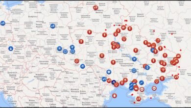 Photo of Un mapa online para seguir la guerra en tiempo real