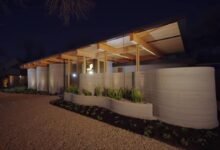Photo of Una nueva casa impresa en 3D, con paredes curvas y sostenibilidad por encima de todo