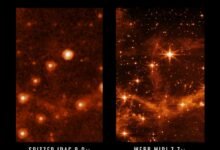 Photo of Las impresionantes imágenes de prueba del instrumento MIRI del telescopio espacial James Webb dejan en mantillas a las del Spitzer
