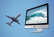 Photo of Con un par: este usuario se ha llevado su iMac de viaje y lo ha usado… en el avión
