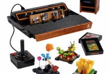 Photo of El Atari 2600 de Lego es un «crossover» encantador, con sus cartuchos, joystick y otros grandes detalles