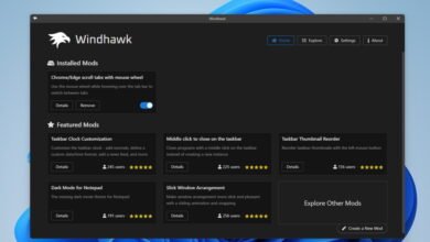 Photo of Windhawk es una 'tienda gratis' para aplicar personalizaciones al sistema operativo. Y también facilita crear las tuyas propias