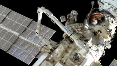 Photo of Un fallo eléctrico del traje de Oleg Artemyev obliga a abortar un paseo espacial en la Estación Espacial Internacional