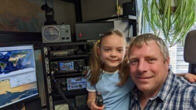 Photo of La niña de 8 años que se puso a hablar con un astronauta de la Estación Espacial Internacional con una emisora de radioaficionada