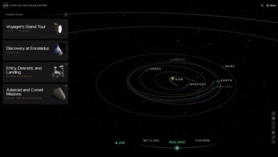 Photo of Con esta web interactiva de la NASA podemos viajar a cualquier planeta del sistema solar desde casa: esto es lo que podemos ver