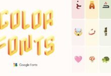Photo of Google Fonts da paso hacia las webs más visuales añadiendo fuentes de color