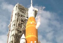 Photo of La NASA consigue por fin completar –más o menos– la carga de propelentes en el cohete que lanzará la misión Artemisa I hacia la Luna