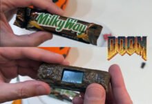 Photo of Incluyen el juego Doom dentro de barras de caramelo