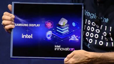 Photo of Tablet que extiende su pantalla de 13 a 17 pulgadas, el nuevo proyecto de Intel y Samsung